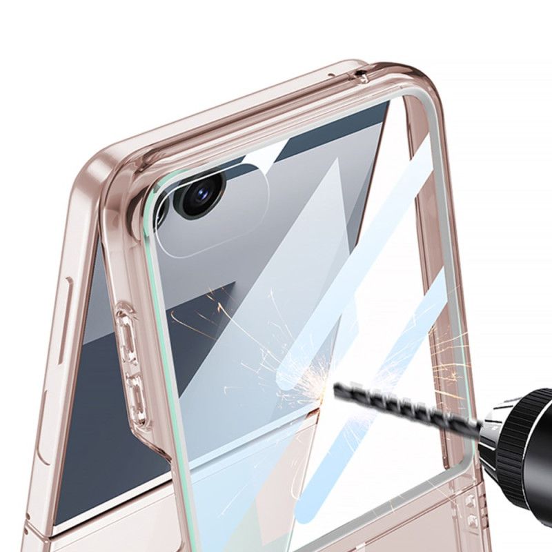 Cover Samsung Galaxy Z Flip 7 Farvet Gennemsigtig Gkk