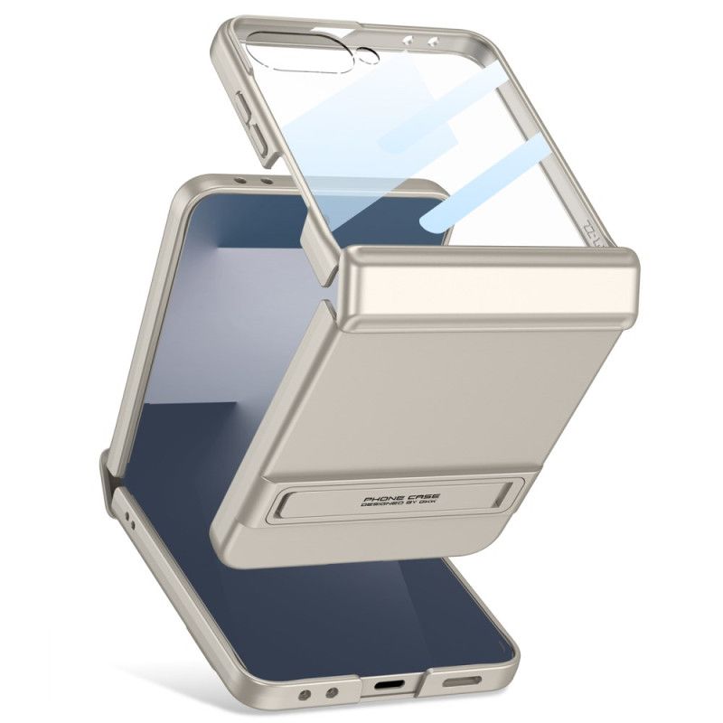 Cover Samsung Galaxy Z Flip 7 Gkk Magnetisk Stativ Og Beskyttelse