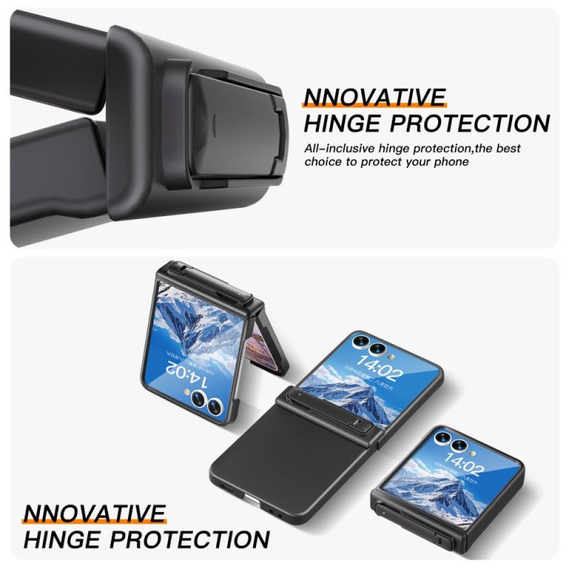 Cover Samsung Galaxy Z Flip 7 Hængselbeskytter Og Stativ