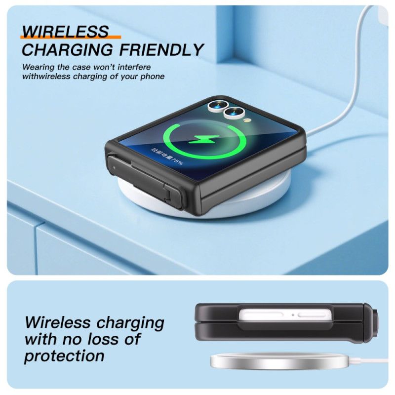 Cover Samsung Galaxy Z Flip 7 Hængselbeskytter Og Stativ