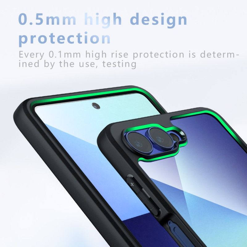 Cover Samsung Galaxy Z Flip 7 Klar Stødsikker Beskyttelse