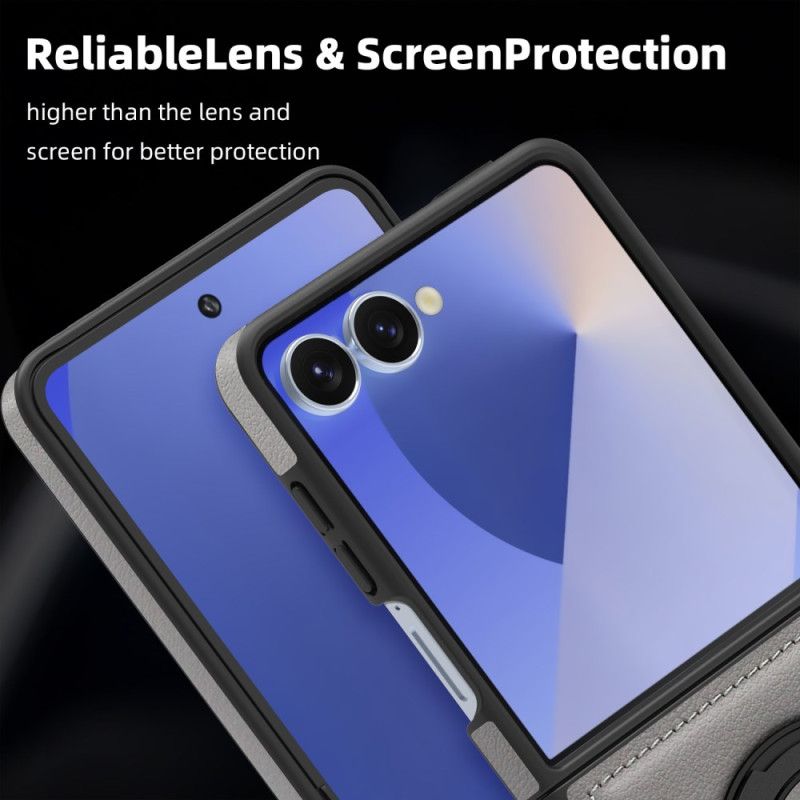 Cover Samsung Galaxy Z Flip 7 Kompatibel Med Magsafe Ringholder