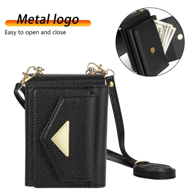 Cover Samsung Galaxy Z Flip 7 Kortholder Og Håndledsrem