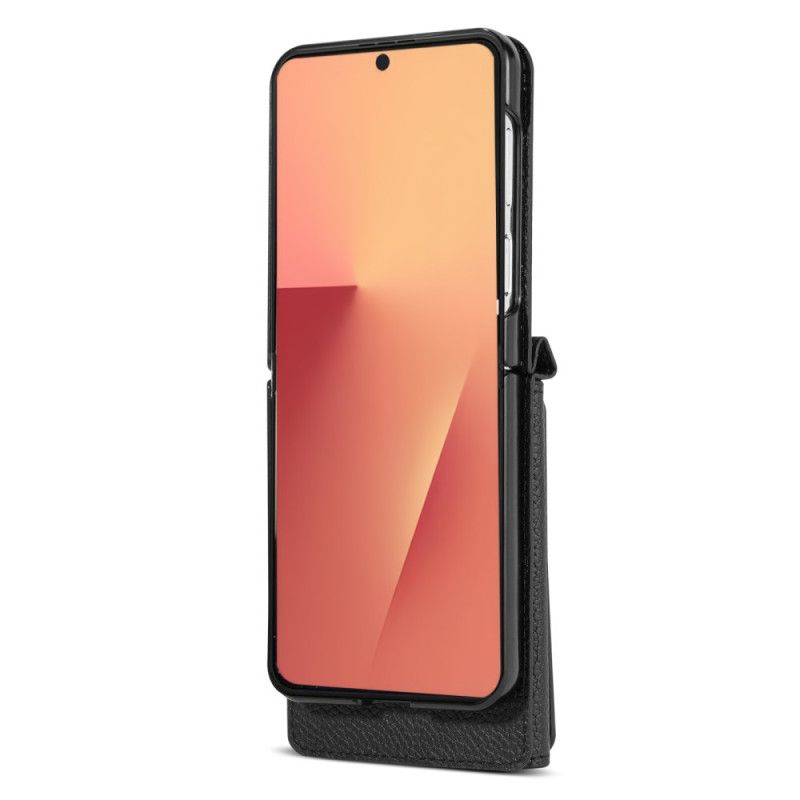 Cover Samsung Galaxy Z Flip 7 Kortholder Og Håndledsrem