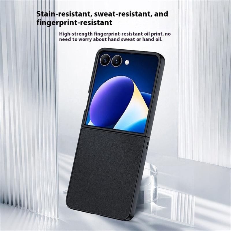 Cover Samsung Galaxy Z Flip 7 Lædereffekt