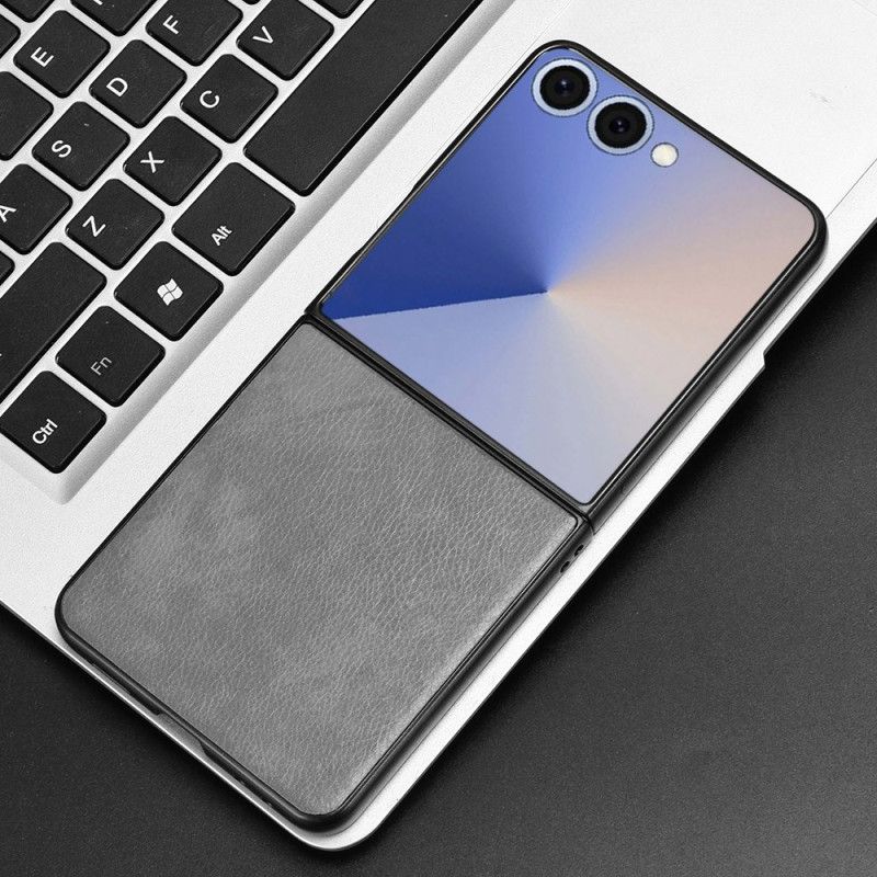 Cover Samsung Galaxy Z Flip 7 Læderstil