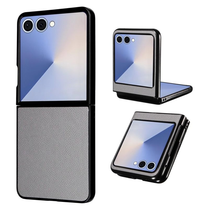 Cover Samsung Galaxy Z Flip 7 Lædertekstur