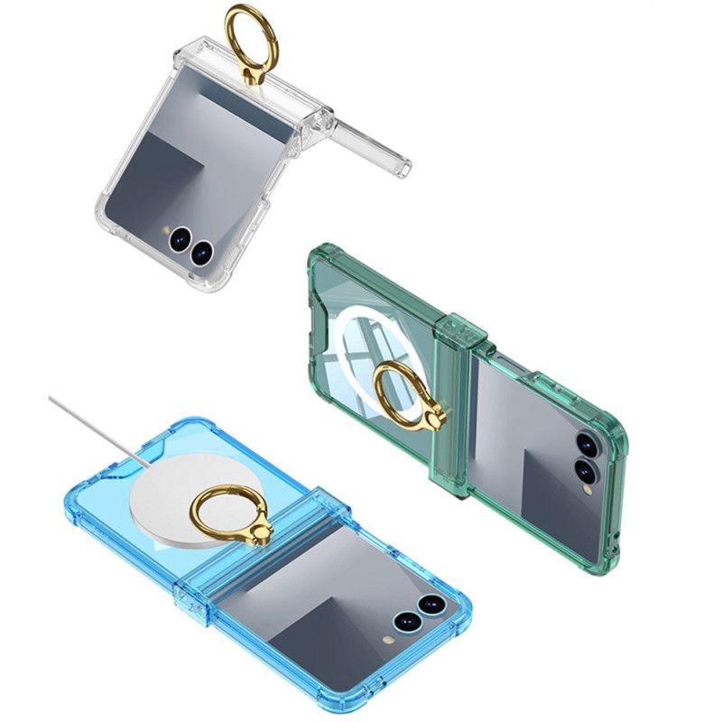 Cover Samsung Galaxy Z Flip 7 Magnetisk Med Ringholder