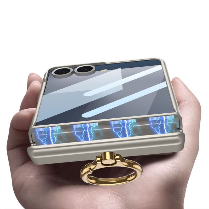 Cover Samsung Galaxy Z Flip 7 Magnetisk Med Ringholder Gkk