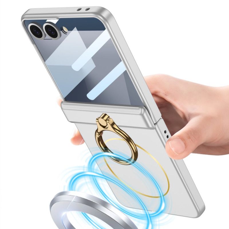 Cover Samsung Galaxy Z Flip 7 Magnetisk Med Ringholder Gkk