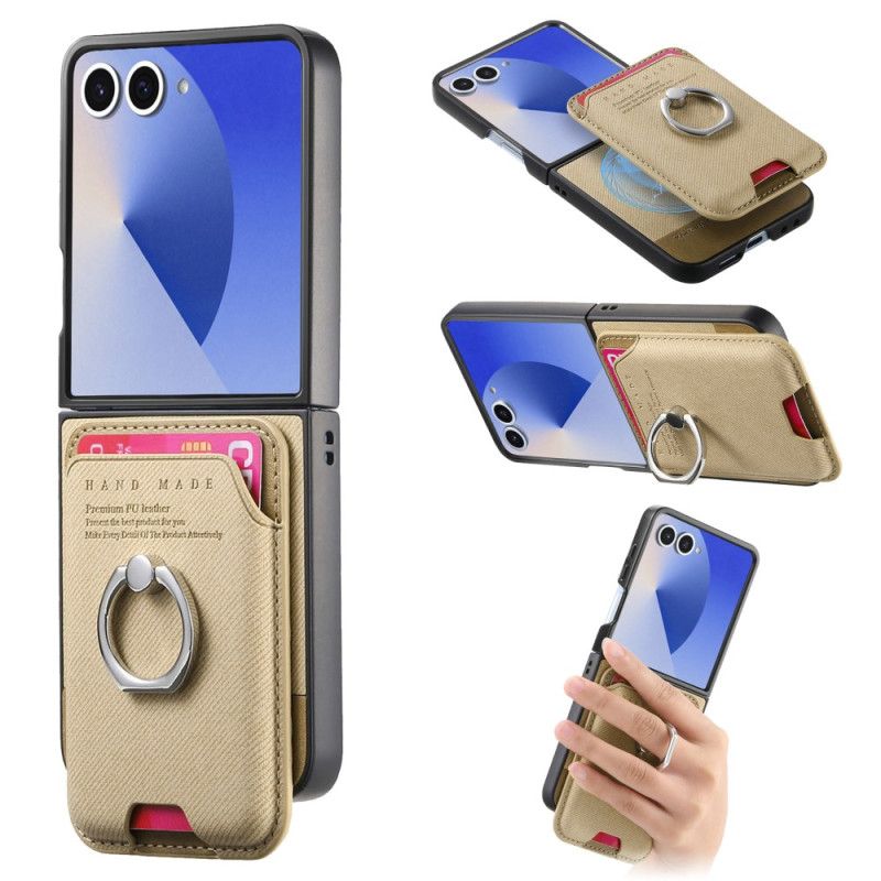 Cover Samsung Galaxy Z Flip 7 Magsafe-kompatibel Med Aftagelig Kortholder