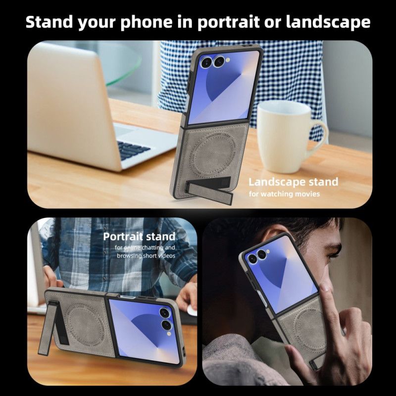 Cover Samsung Galaxy Z Flip 7 Magsafe-kompatibel Med Stativ