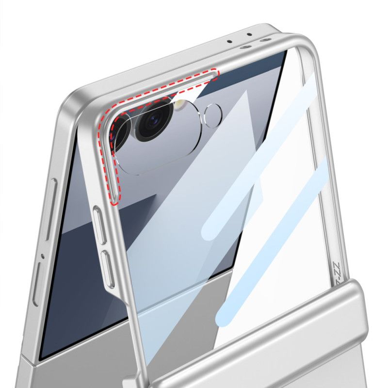 Cover Samsung Galaxy Z Flip 7 Med Magnetisk Fastgørelse Hængselbeskytter Og Gkk-branding