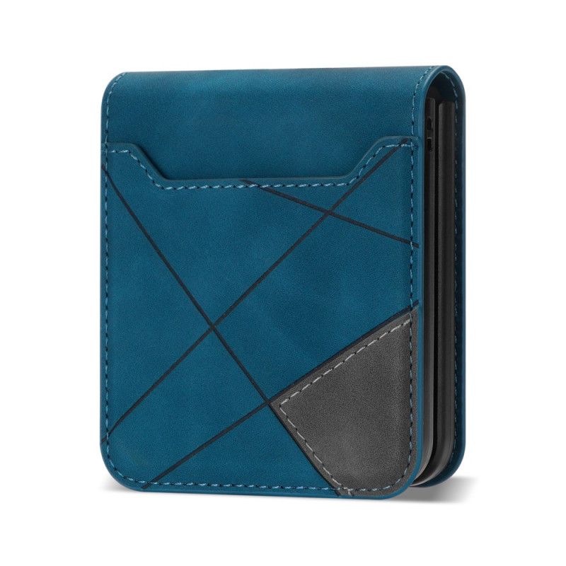 Cover Samsung Galaxy Z Flip 7 Mønstret Kortholder