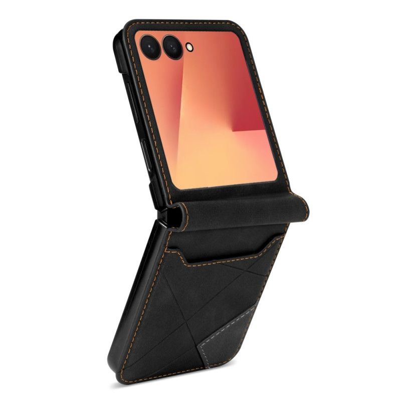 Cover Samsung Galaxy Z Flip 7 Mønstret Kortholder