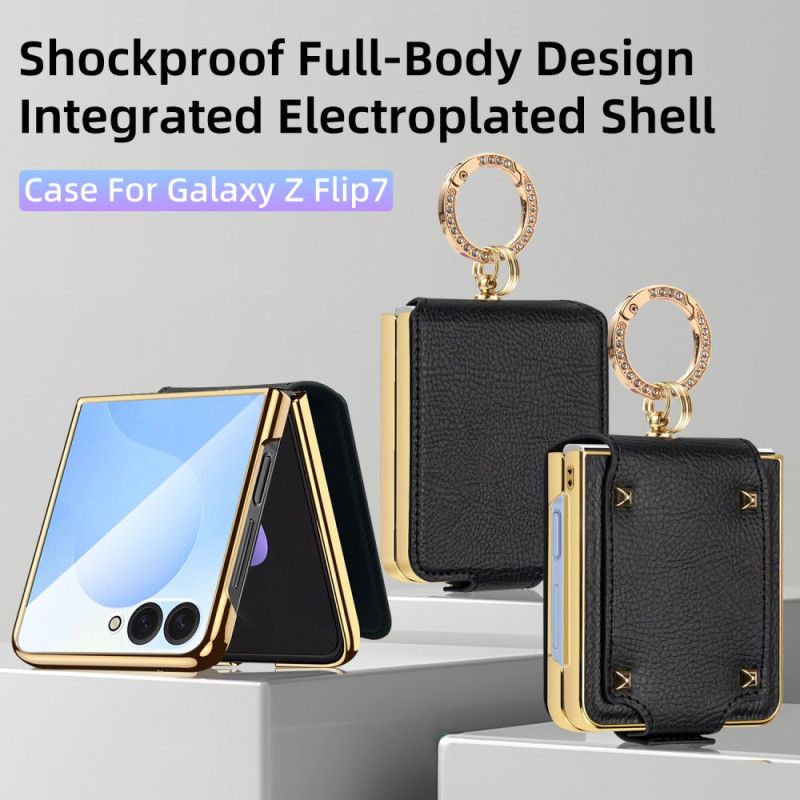 Cover Samsung Galaxy Z Flip 7 Premium Ring