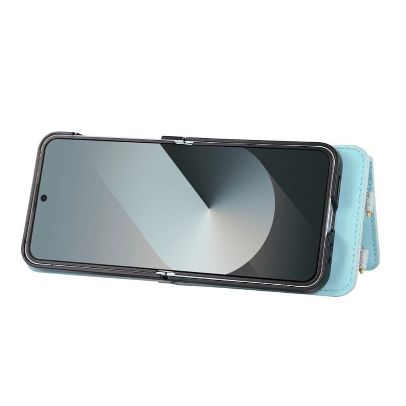 Cover Samsung Galaxy Z Flip 7 Quiltet Pung Med Skulderrem