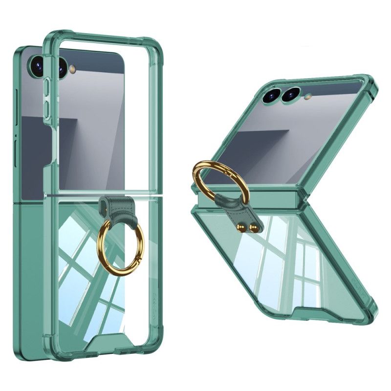 Cover Samsung Galaxy Z Flip 7 Ringholder Og Beskyttelse Stødsikker