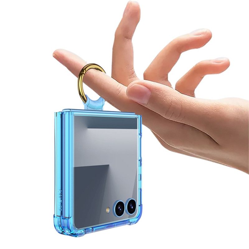 Cover Samsung Galaxy Z Flip 7 Ringholder Og Beskyttelse Stødsikker