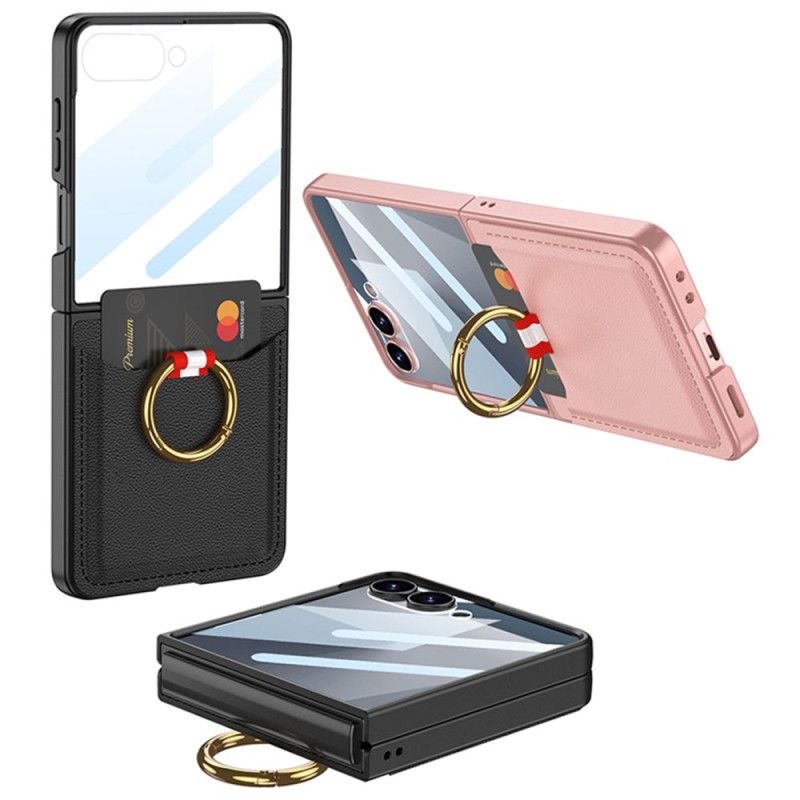 Cover Samsung Galaxy Z Flip 7 Ringholder Og Kortholder