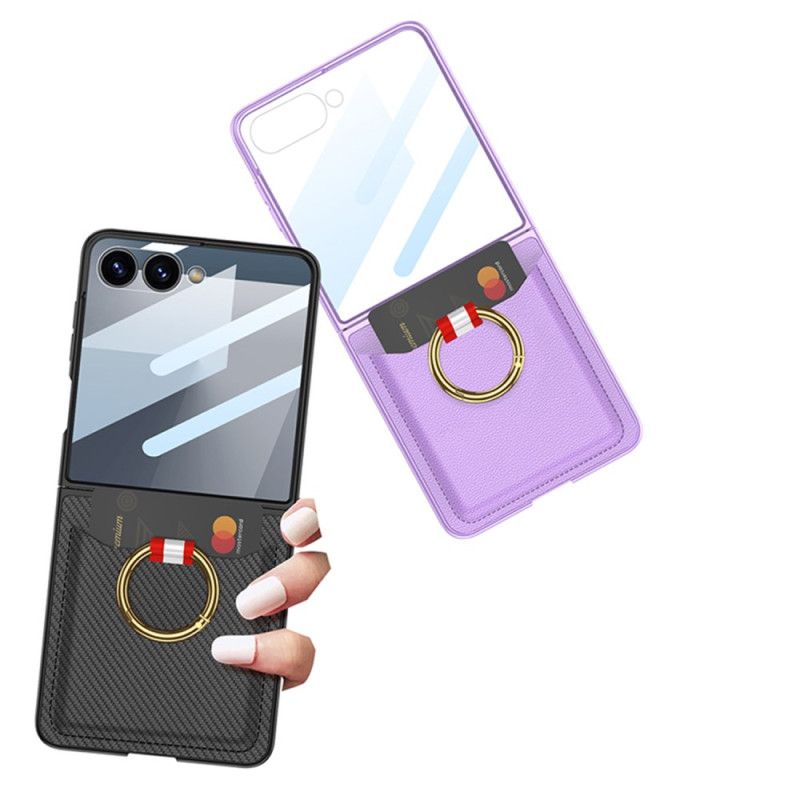 Cover Samsung Galaxy Z Flip 7 Ringholder Og Kortholder