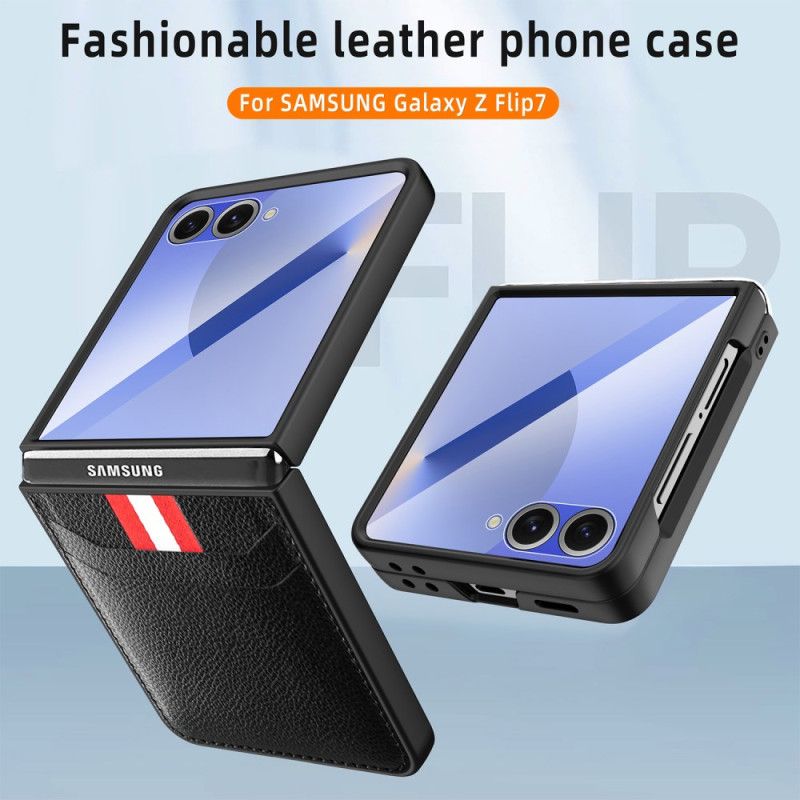 Cover Samsung Galaxy Z Flip 7 Silkeagtig Tekstur