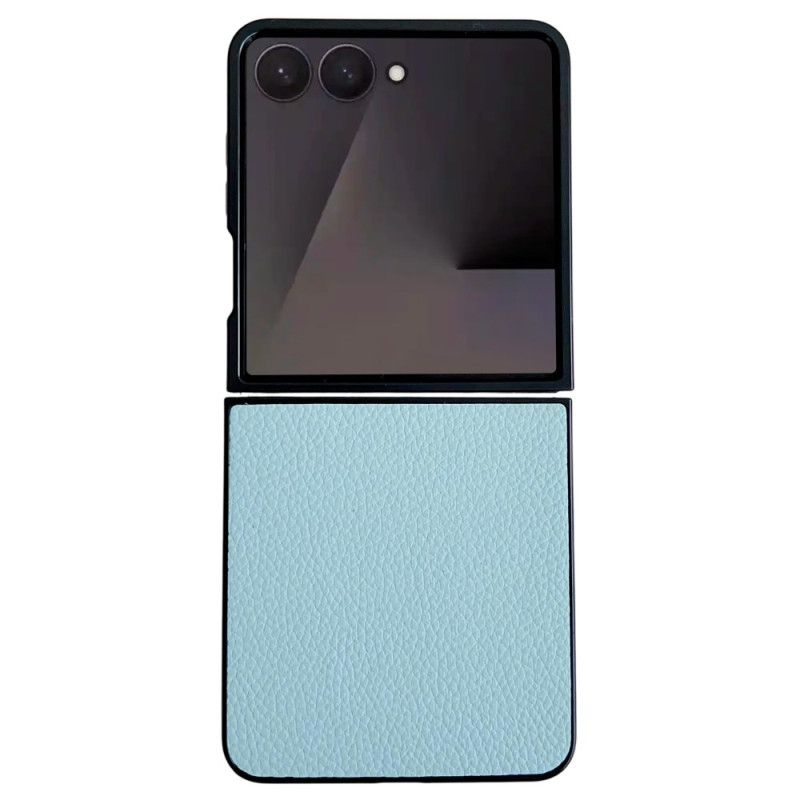 Cover Samsung Galaxy Z Flip 7 Tekstureret Lædereffekt