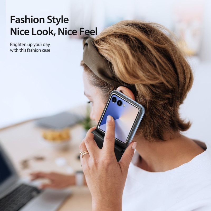 Cover Samsung Galaxy Z Flip 7 Telefon Etui Bril-serien Dux Ducis