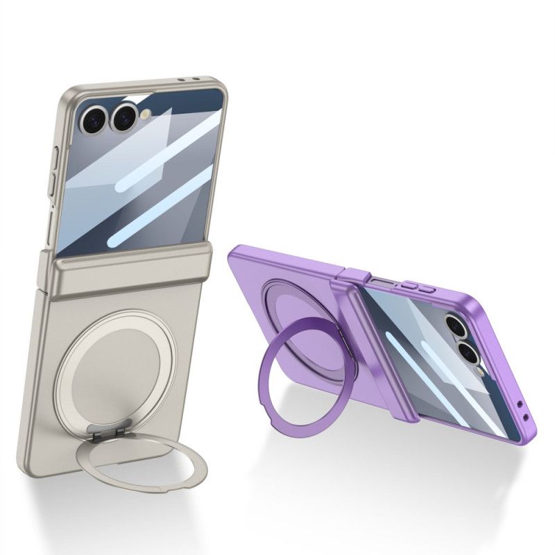 Cover Samsung Galaxy Z Flip 7 Telefon Etui Gkk Magnetisk Holder Og Beskyttelse