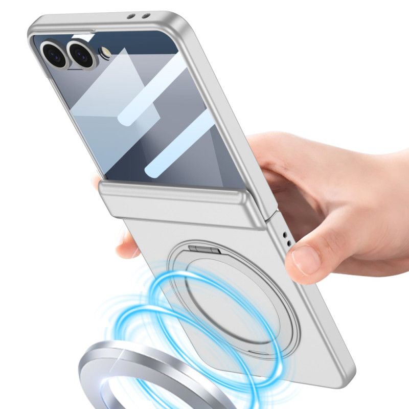 Cover Samsung Galaxy Z Flip 7 Telefon Etui Gkk Magnetisk Holder Og Beskyttelse