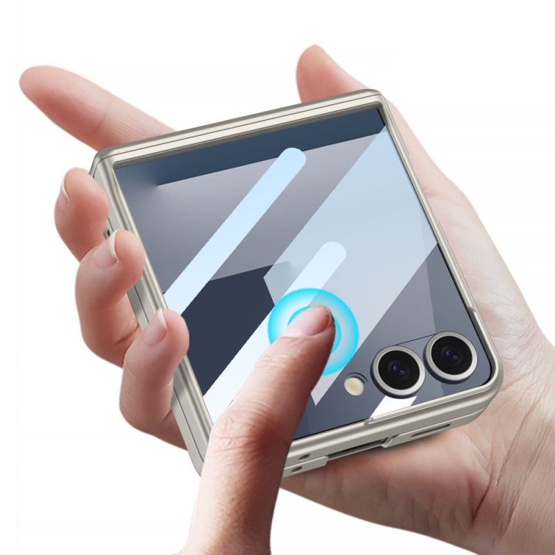 Cover Samsung Galaxy Z Flip 7 Telefon Etui Gkk Magnetisk Holder Og Beskyttelse