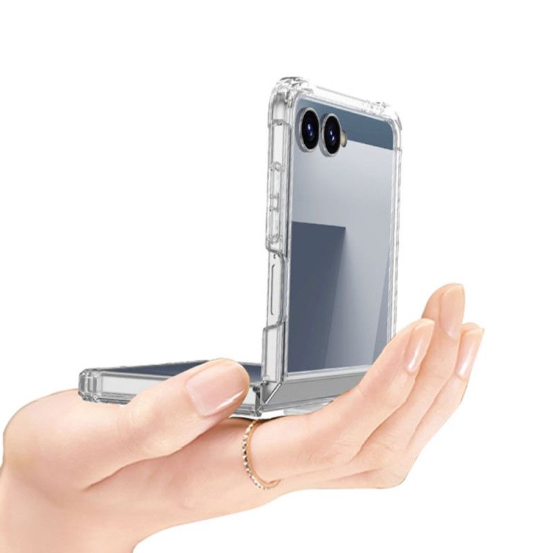 Cover Samsung Galaxy Z Flip 7 Telefon Etui Gkk Metallic Style Fælge