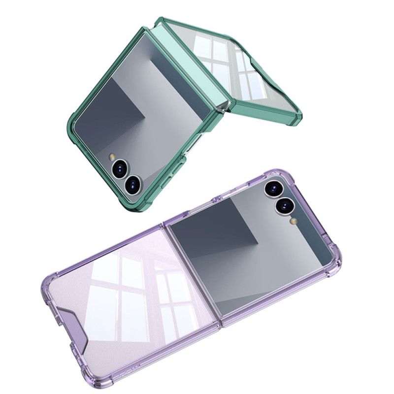 Cover Samsung Galaxy Z Flip 7 Telefon Etui Gkk Metallic Style Fælge