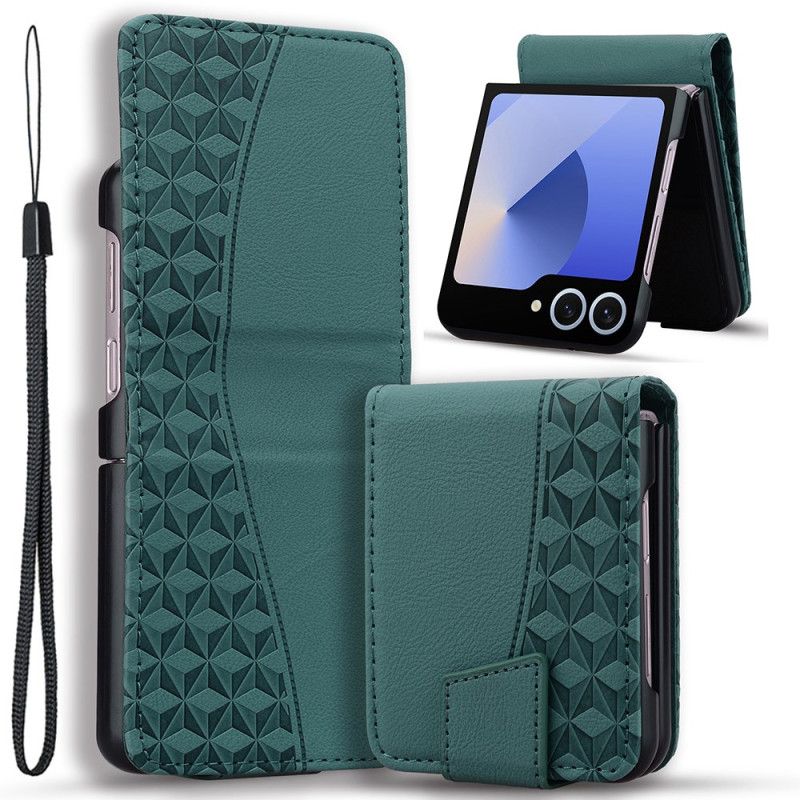 Cover Samsung Galaxy Z Flip 7 Telefon Etui Grafisk Kant