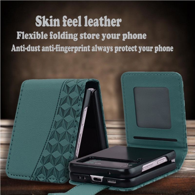 Cover Samsung Galaxy Z Flip 7 Telefon Etui Grafisk Kant