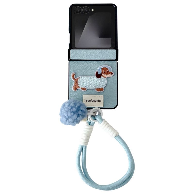 Cover Samsung Galaxy Z Flip 7 Telefon Etui Hængselbeskytter Og Rem