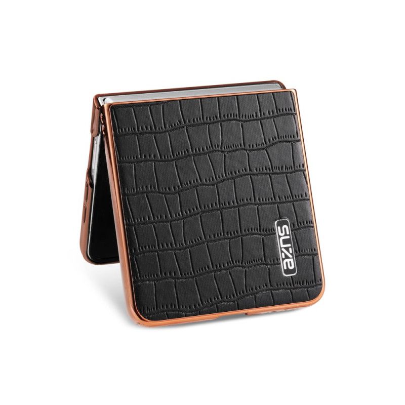Cover Samsung Galaxy Z Flip 7 Telefon Etui Krokodillestil
