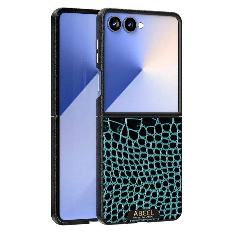 Cover Samsung Galaxy Z Flip 7 Telefon Etui Magsafe-kompatibel Krokodilletekstur Abeel