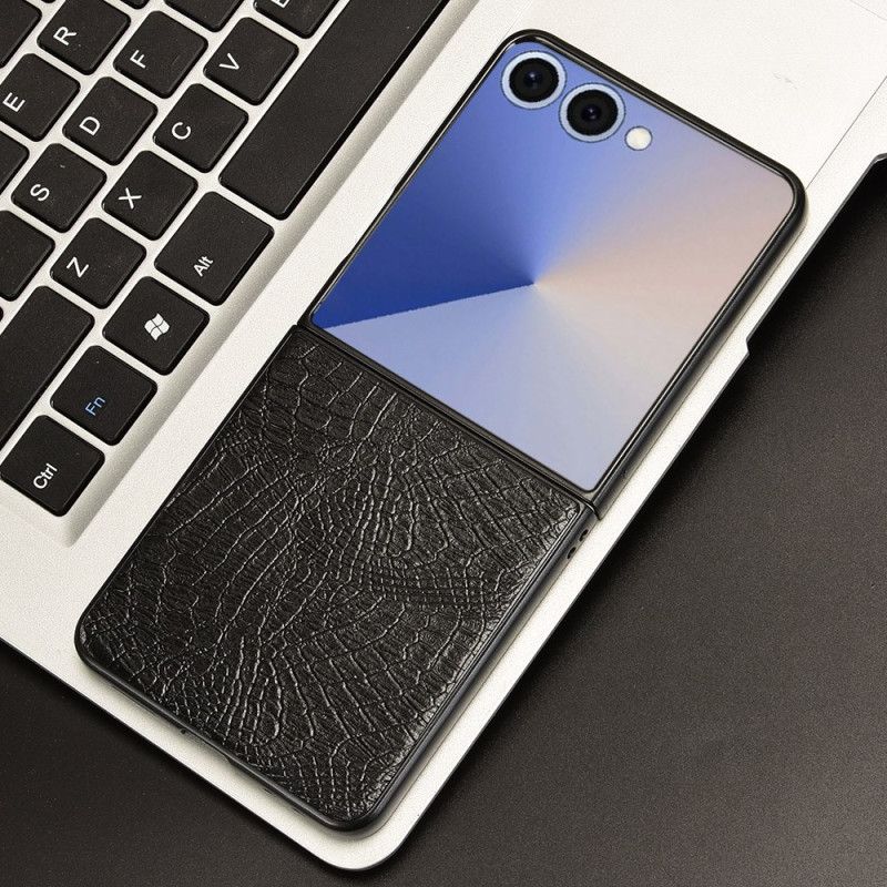 Cover Samsung Galaxy Z Flip 7 Telefon Etui Slangeeffekt