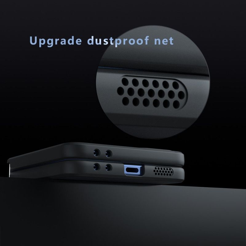 Cover Samsung Galaxy Z Flip 7 Telefon Etui Transparent Sort