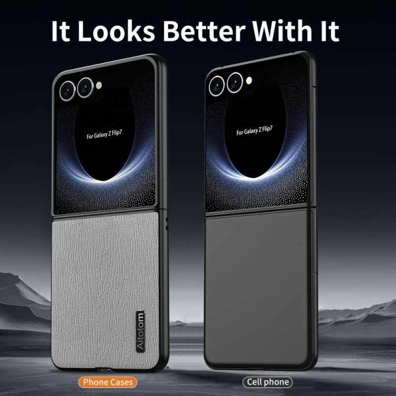 Cover Samsung Galaxy Z Flip 7 Trætekstur