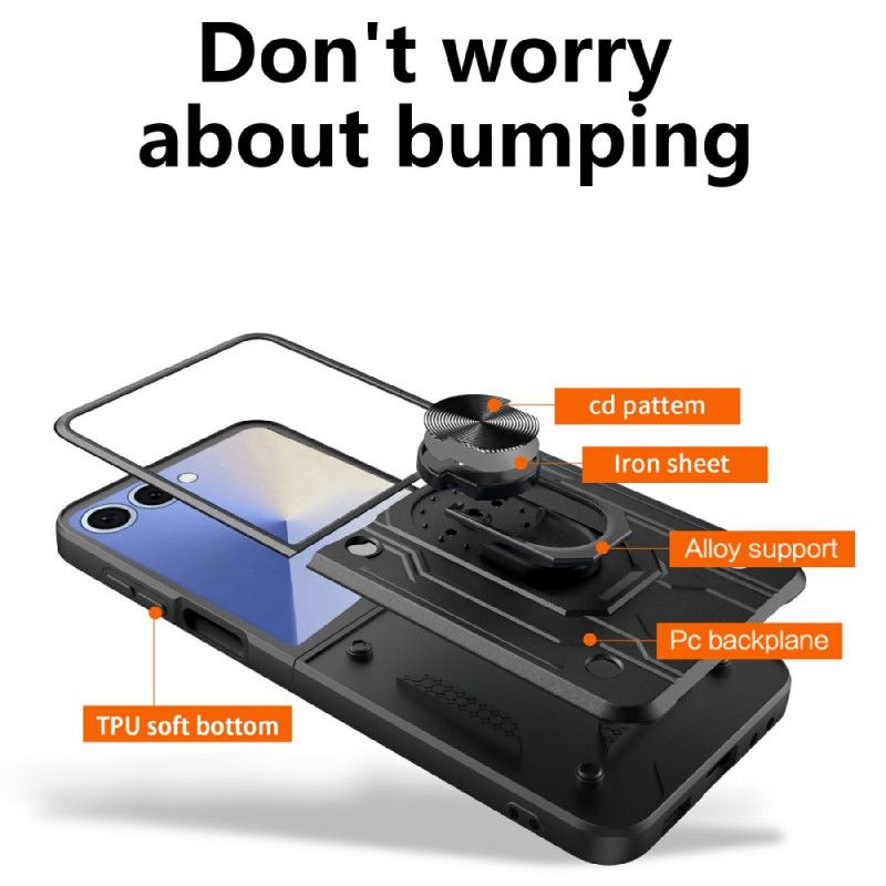 Cover Samsung Galaxy Z Flip 7 Ultra Holdbar Med Stativ