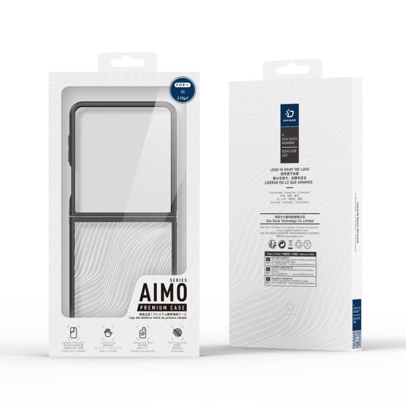 Cover Til Samsung Galaxy Z Flip 7 Aimo-serien Dux Ducis
