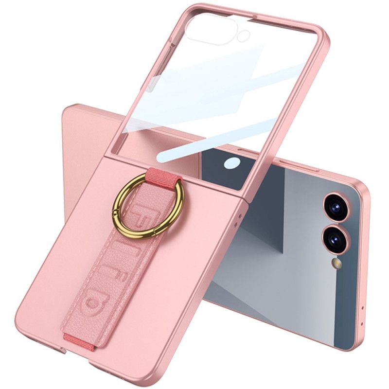 Cover Til Samsung Galaxy Z Flip 7 Gkk Håndledsrem Og Skærmbeskytter