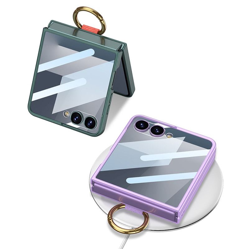 Cover Til Samsung Galaxy Z Flip 7 Gkk Håndledsrem Og Skærmbeskytter