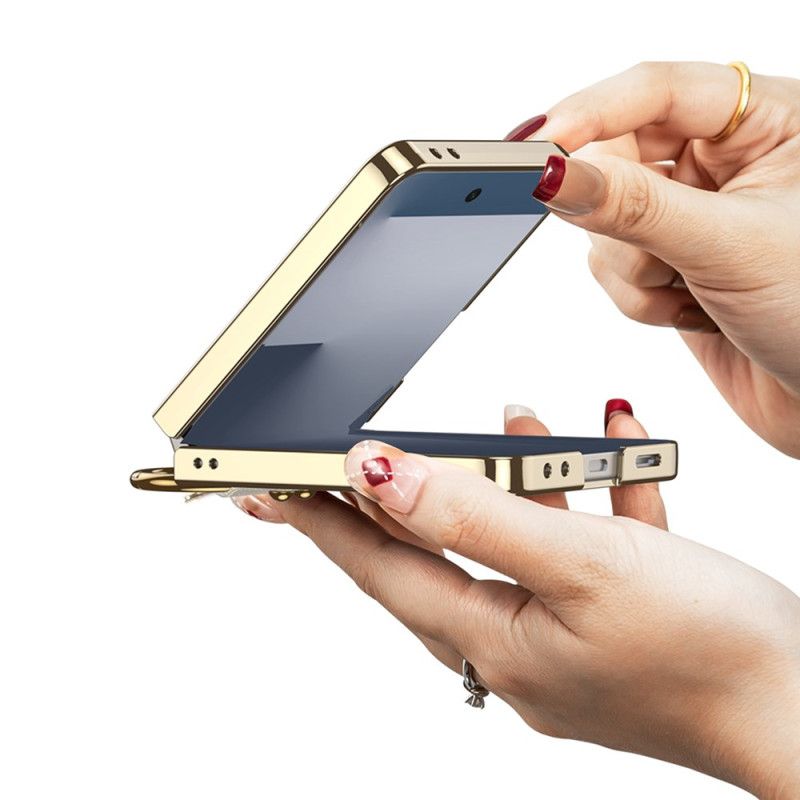 Cover Til Samsung Galaxy Z Flip 7 Gkk-skærmbeskytter Og Ringholder