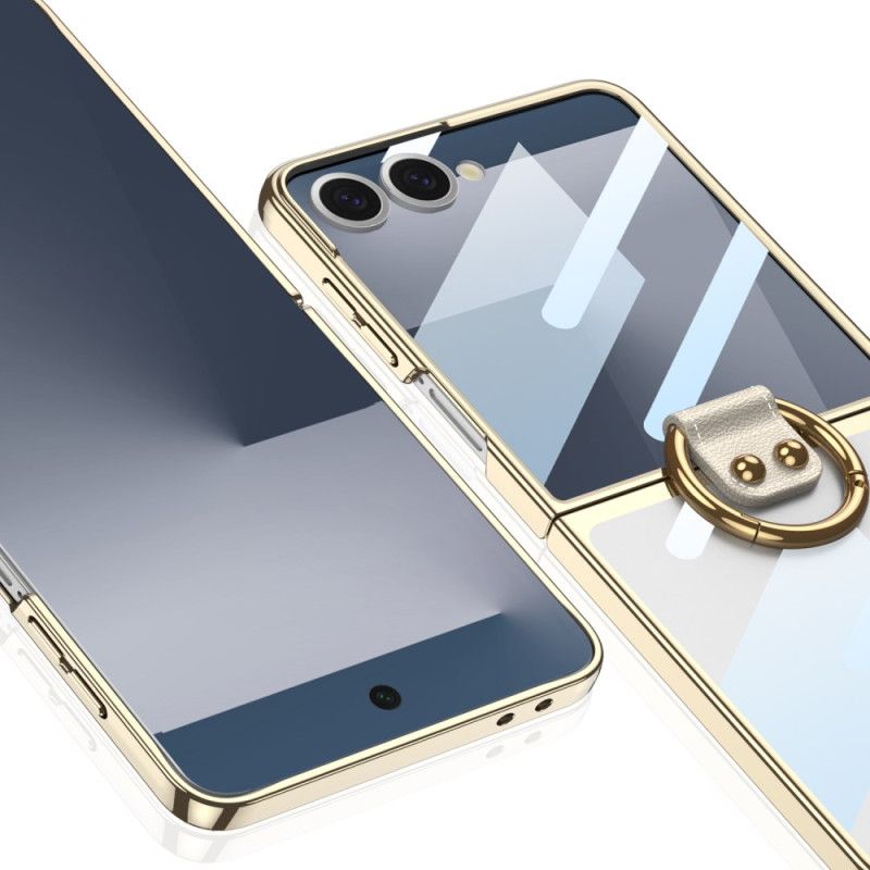 Cover Til Samsung Galaxy Z Flip 7 Gkk-skærmbeskytter Og Ringholder