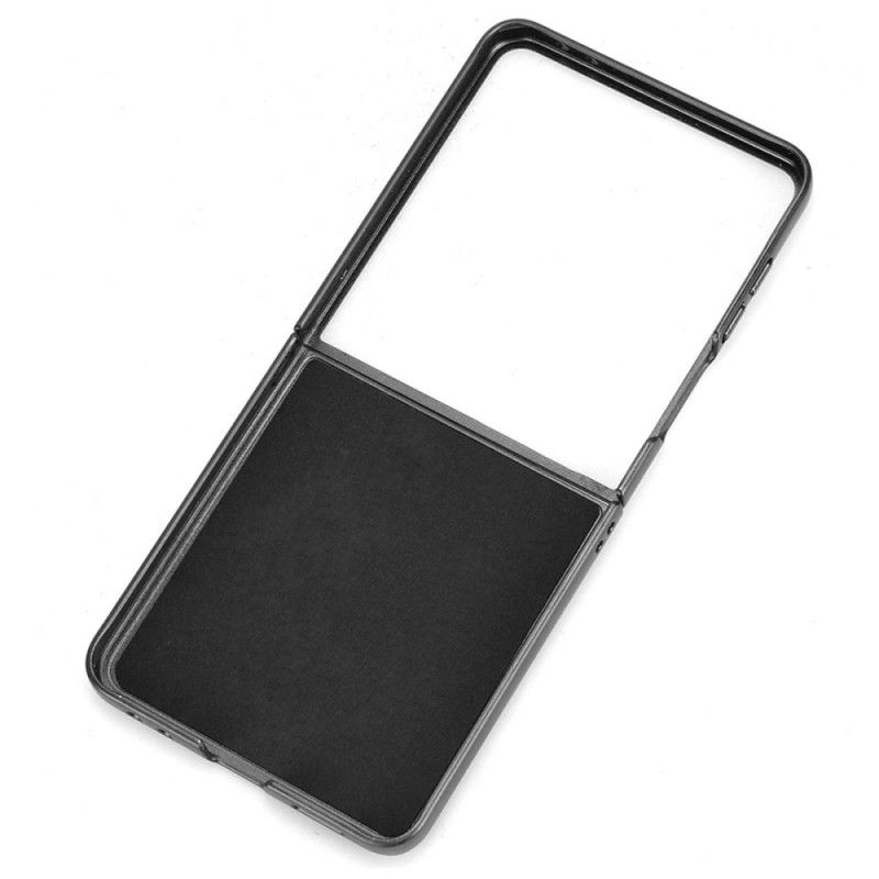 Cover Til Samsung Galaxy Z Flip 7 Kortholder I Læderstil