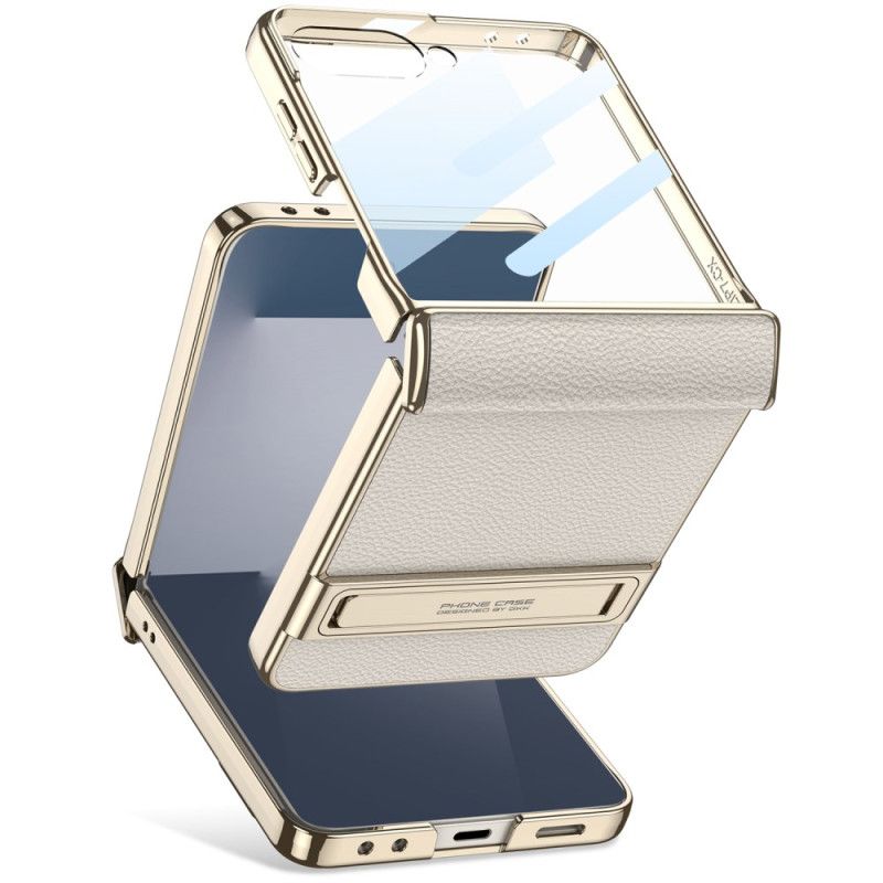 Cover Til Samsung Galaxy Z Flip 7 Kunstlæder Og Gkk Support