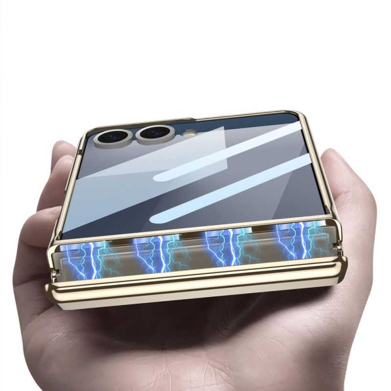 Cover Til Samsung Galaxy Z Flip 7 Kunstlæder Og Gkk Support